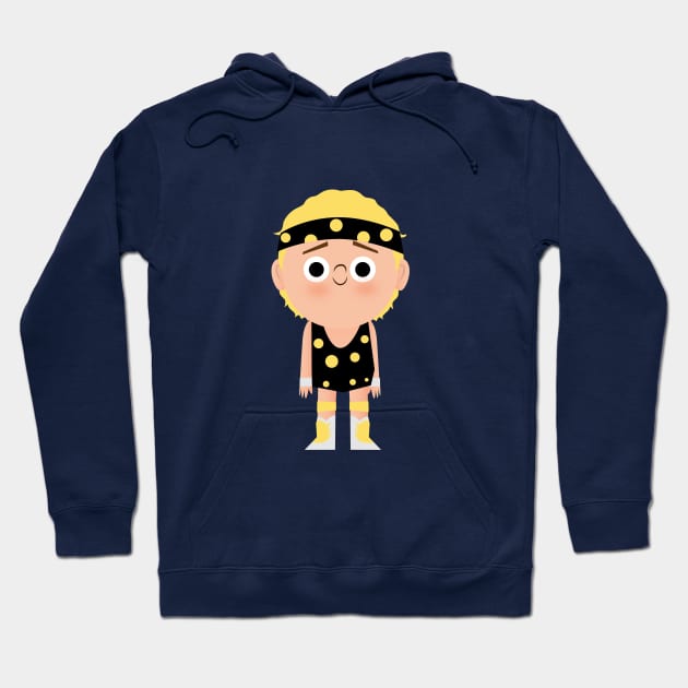 DUSTY RHODES Hoodie by Fall Down Tree